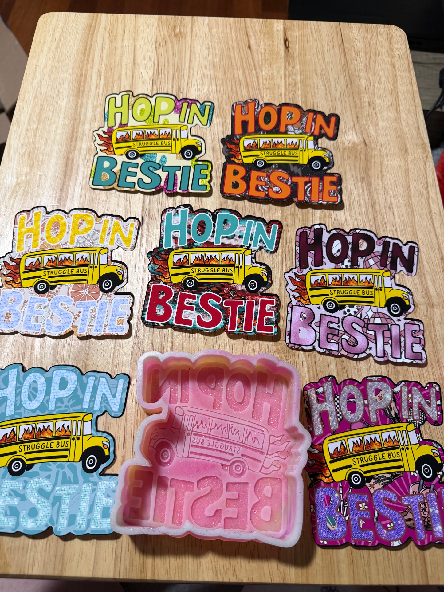 RRMC hop in Bestie & 7 cardstock