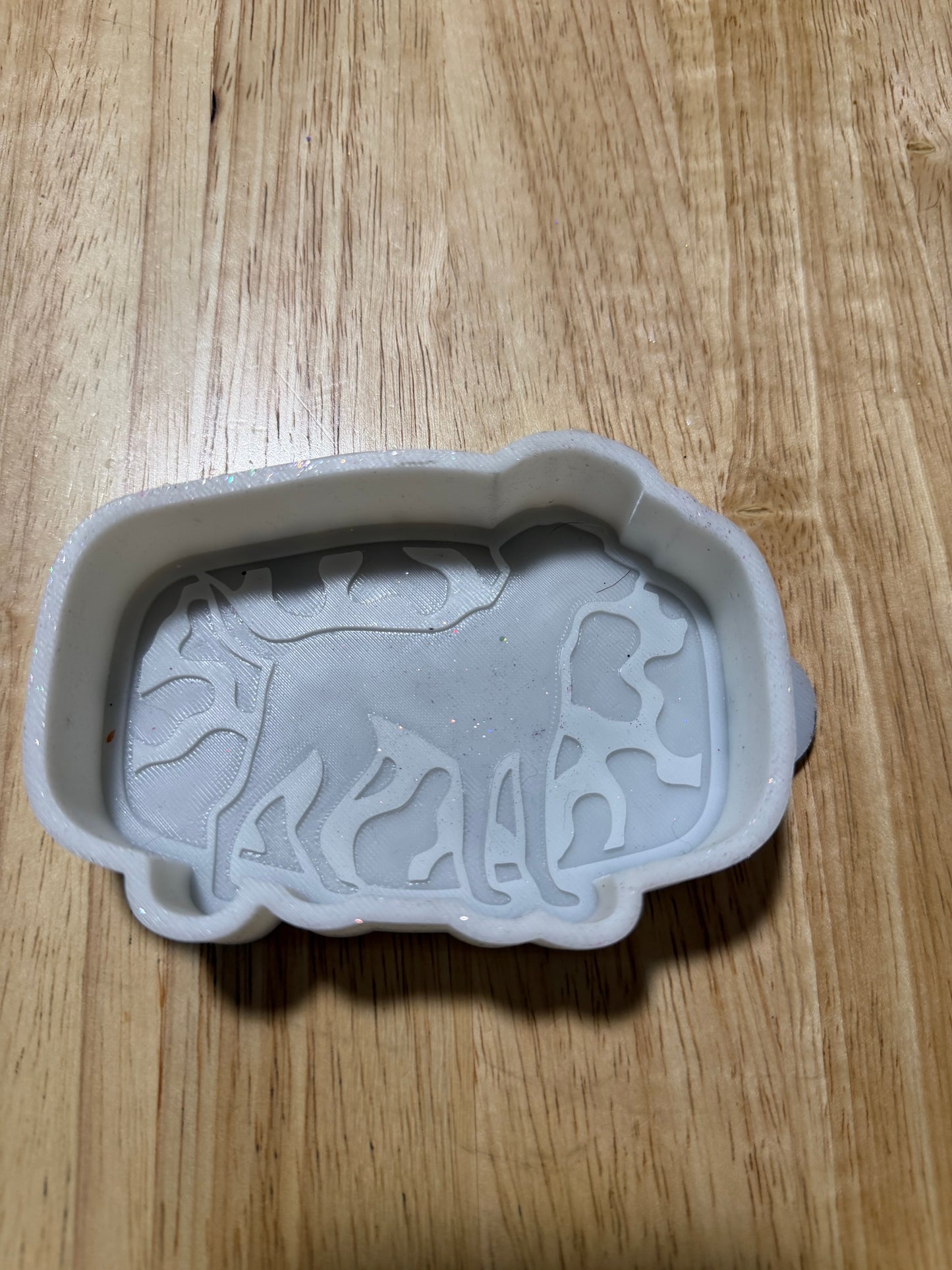 Midwestern Made Camo Belt Buckle with dog