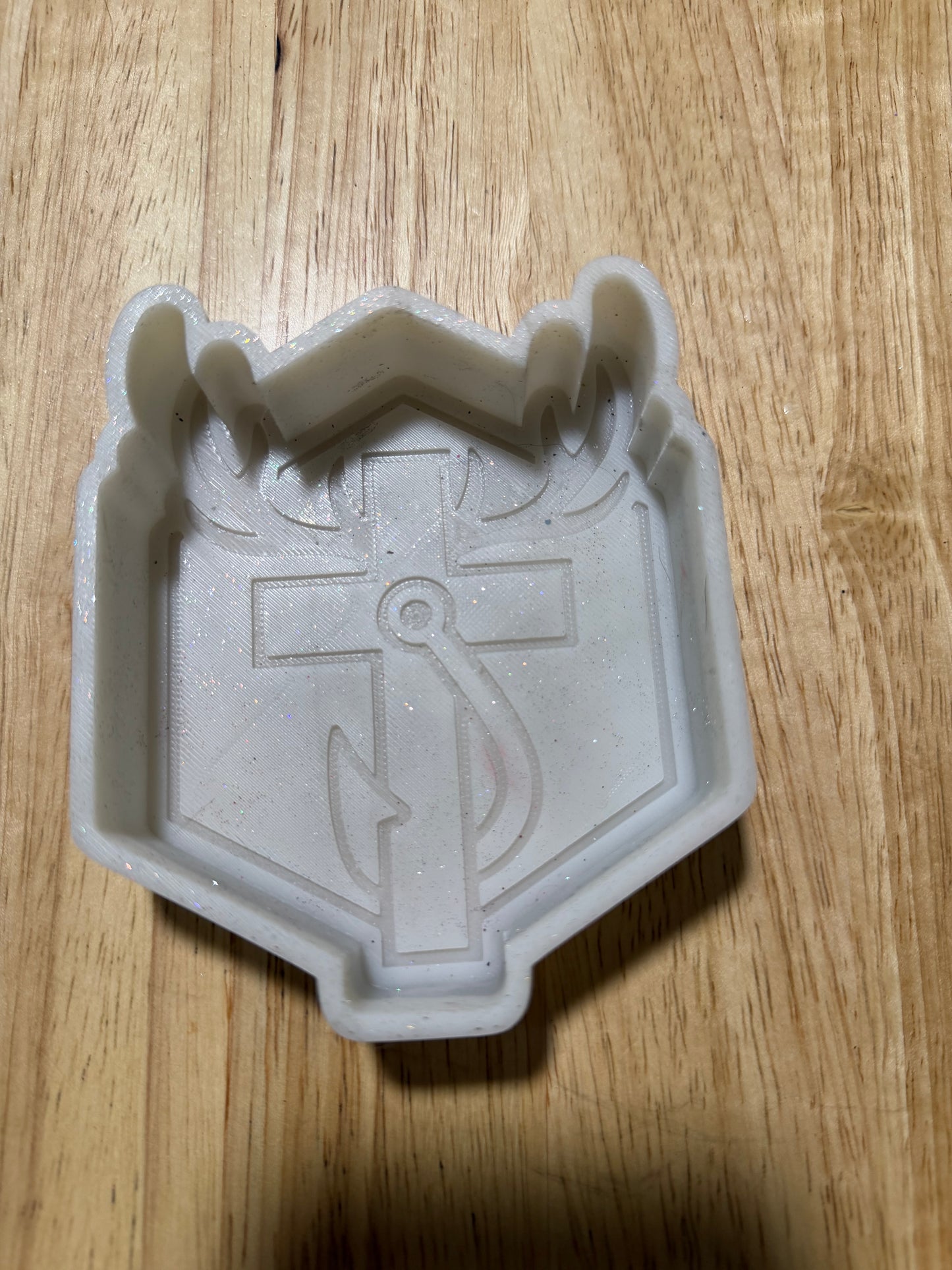 Midwestern Molds Antler Cross