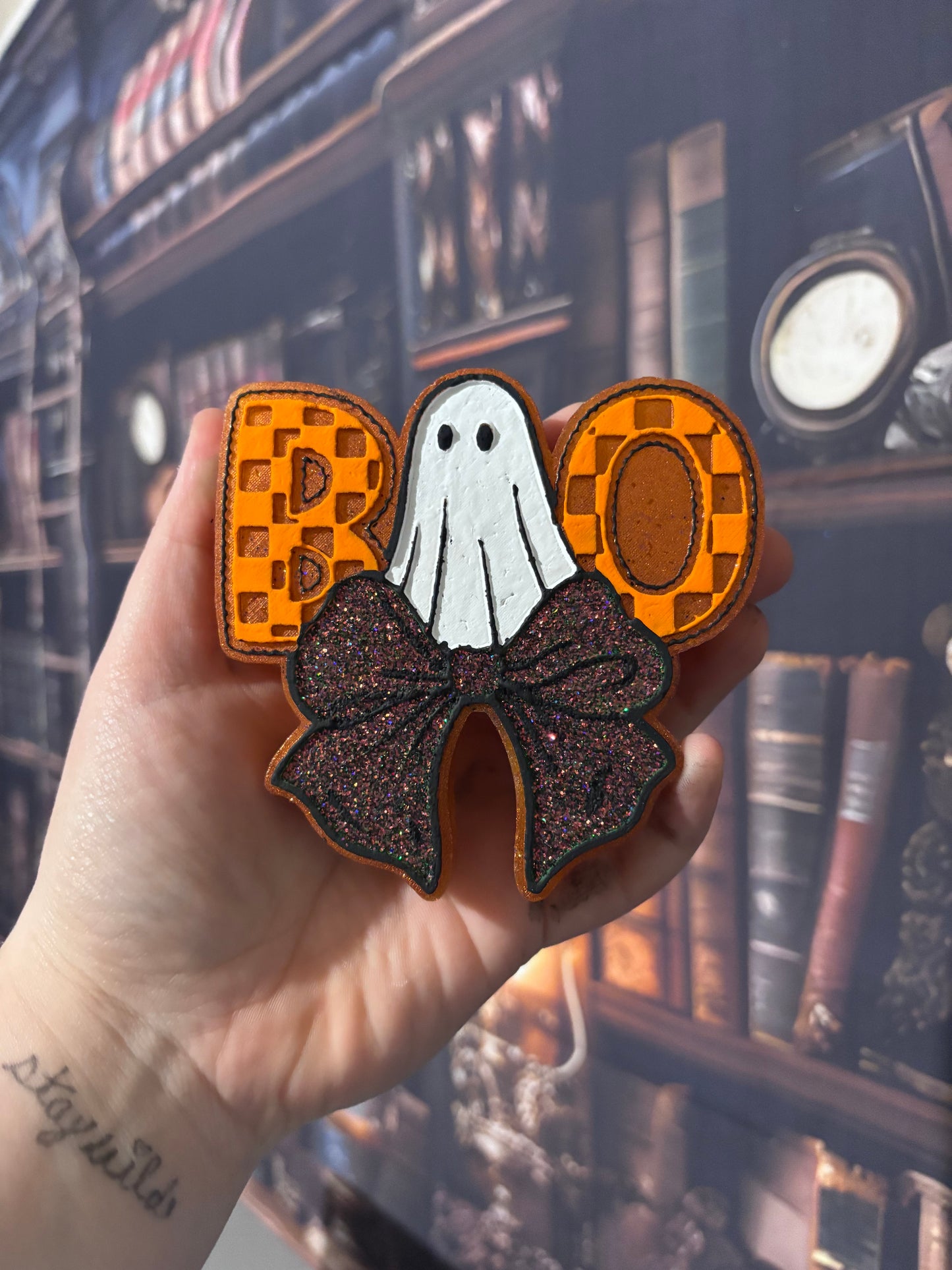 Boo Ghost with Bow