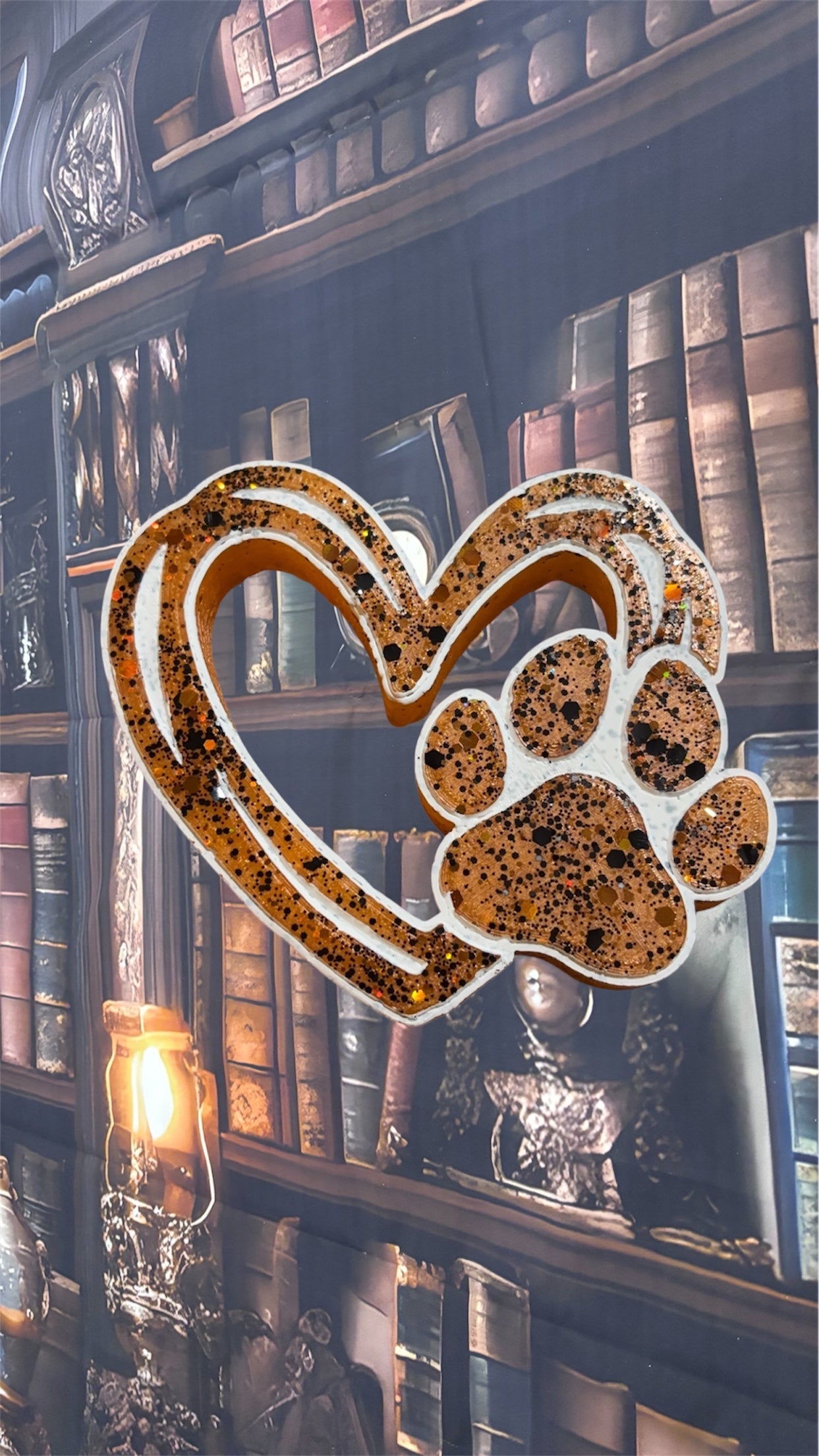 Dog Paw Heart