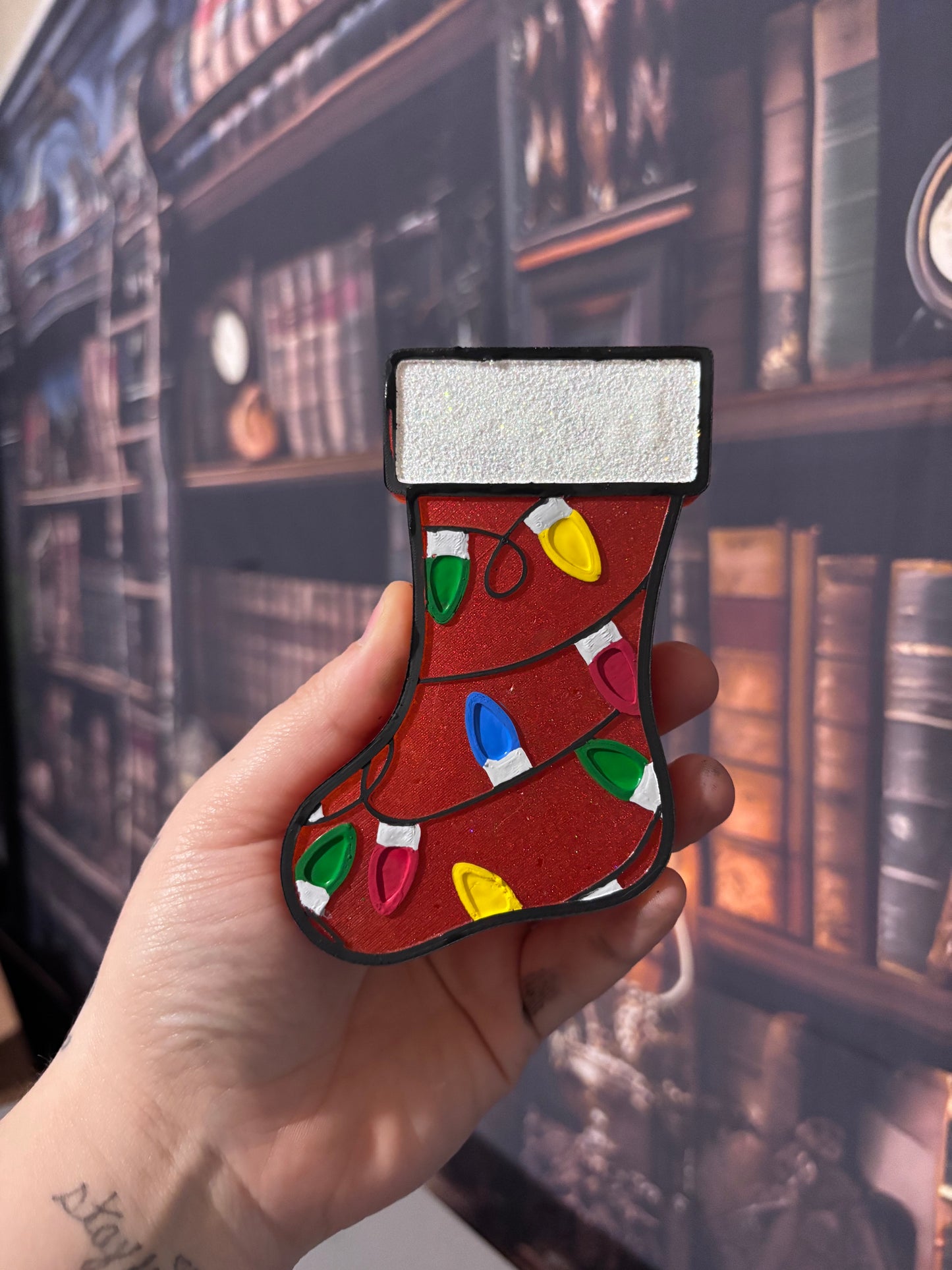 Christmas Lights Stocking