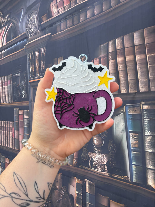 Spooky Mug with Spider