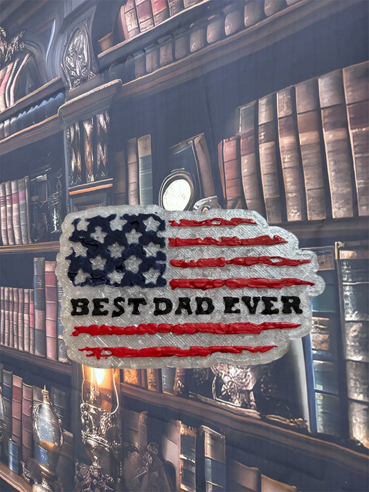 Best Dad Ever Flag