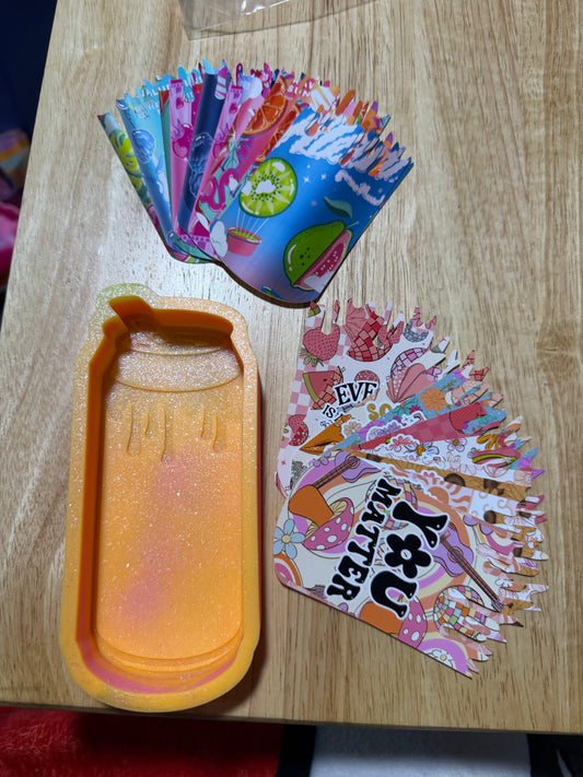 Red River Mold Co Drip can & cardstock